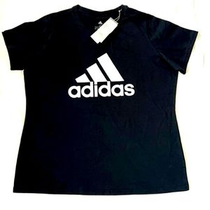 NWT ADIDAS T-Shirt / Top Shirt Black